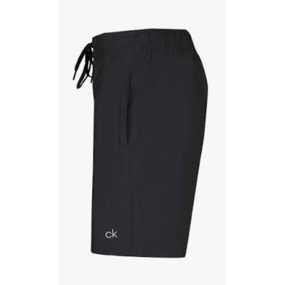 Calvin Klein Black Board Shorts Swim Trunks Boardshorts L NWT - Picture 4 of 11